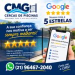 Cerca de Proteção para Piscina em Belo Horizonte | CMG Cercas