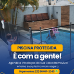 Cerca Removível para Piscina Rio de Janeiro | CMG Cercas